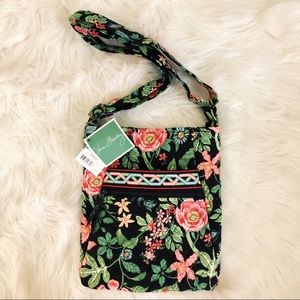 NWT Vera Bradley Hipster Botanical Shoulder Tote